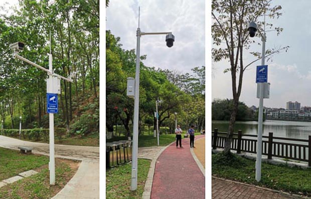 公園監(jiān)控安裝